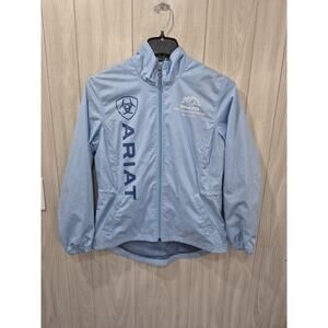 Ariat World Equestrian Games KY 2010 Event Staff Jacket Blue Unisex Full Zip M